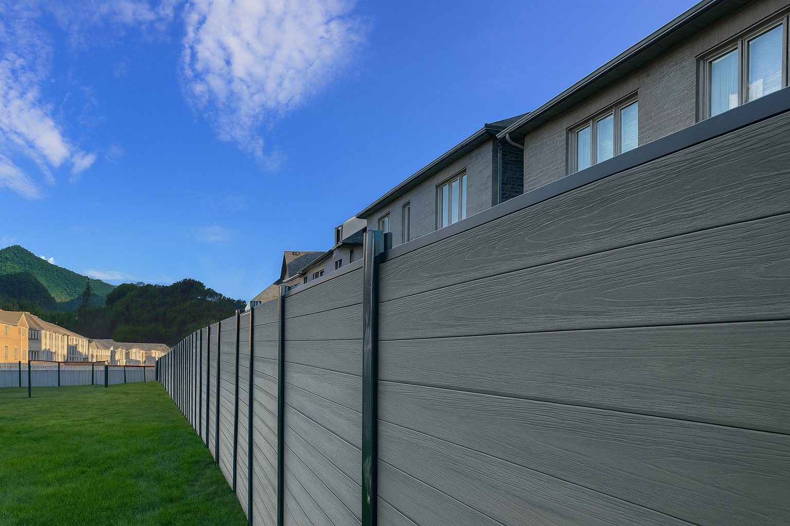 Из чего сделаны панели забора ДПК?